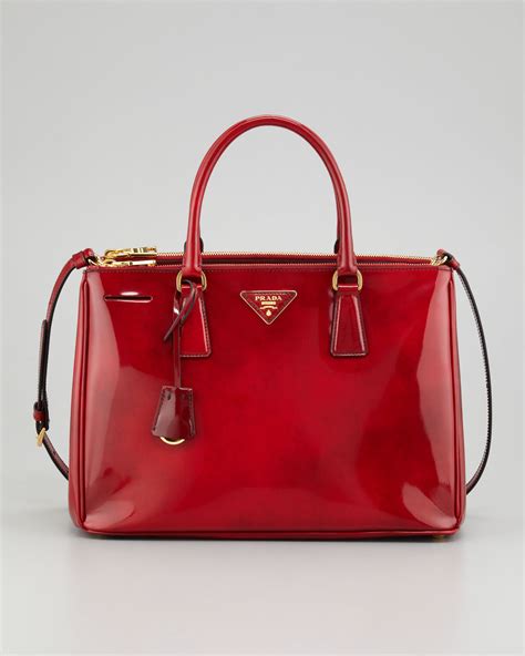 red prada bag with chain|Prada front zip shoulder bags.